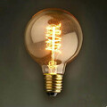 40w Wire 60w Retro G80 Decoration Lamp