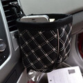 Car Storage Bag Bin Stowing Box Style Car Interior Hanging Rubbish Accessories