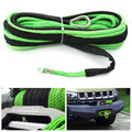 Cable Line Winch Tow Sheath Rope Nylon Off-road 7000LB 15M ATV SUV