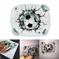 Decal Adhesive Waterproof Football Car Sticker 3D Stereoscopic Simulated