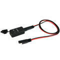 Cable Adaptor 12V Power USB SAE Motorcycle LED Voltmeter Port Charger Dual
