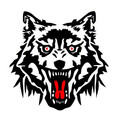 Whole Body Personality A Set of Wolf Running Totem PVC Sticker Car Styling
