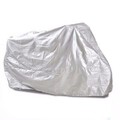 Silver Scooter Rain Dust Cover 295x110x140cm Outdoor Motorcycle Waterproof