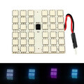 36SMD Lamp Light Interior 1 Pair RGB Remote Control 5050 Car LED T10 Room 50MM