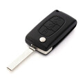 Picasso Citroen Shell With Blade Button Remote Key Fob Case