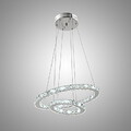 Island Modern/contemporary Led Tiffany Crystal Rustic Electroplated Metal
