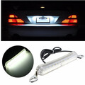 Car Universal Bolt-On LED License Plate Light Lamp Fit Xenon White