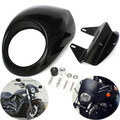 Cowl Fairing Front Cover For Harley Sportster Dyna Headlight Visor