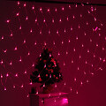 Pink 220v 8-mode Party Garden Net Light Festival Decoration 20-led