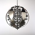 Chandeliers Bedroom Chrome Metal Led Pendant Lights Game Room Kids Room Globe Bathroom