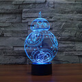Wars Decoration Atmosphere Lamp Colorful Star Christmas Light 100