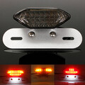 License Plate Light Motorcycle Quad 12V ATV Brake Tail 16LED