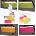 Accessories Tissue Box ABS Car Sun Visor Paper Cover Holder Clip
