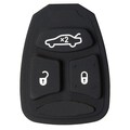 Repair Chrysler Jeep Dodge 3 Button Rubber Pad Remote Key Fob Case Shell