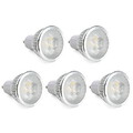 Mr16 5 Pcs Warm White High Power Led 6w Led Spotlight Dimmable