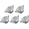 Ceiling Lamp 3w Spot Light Recessed Ac 100-240v Led