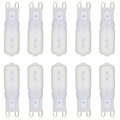 10 Pcs Led Bi-pin Light 5w G9 Dimmable Smd Ac 110-130 V Cool White Warm White