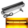 Emergency Warning Light Strobe Flash Warning Bar LED Double Light Lamp Side Burst Yellow