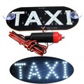 Taxi 12V Inside Roof Sign Light Windscreen Car White LED Lamp Cab