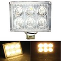 SUV Offroad Spot work Light Fog Lamp 6LEDs ATV Boat 12V 18W