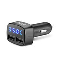 Bullet Dual USB Car Charger Adapter 5V 3.1A 4 In 1 iPhone Car Charger for Cell Phone