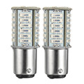 12V Lamps LED Brake Lights 2 PCS Stop SMD Car Red Bulbs BAY15D 1157
