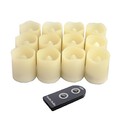 Votive Color Led Candles Plastic Remote