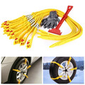 Chain Safety Tire Anti-skid Snow 10pcs SUV Truck Rubber Belt Tendon Kit For Car
