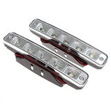 Driving Daytime Running 2x Car Super White Head Lamp LED Light 5 LED