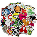 Car Sticker Cartoon Auto Combination Truck Vehicle Motorcycle Decal 50pcs