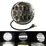 Projector Headlight Inch Motorcycle LED Hi Lo Beam For Harley