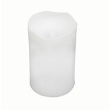 White Color Flameless Led Timer 100 Candle Plastic