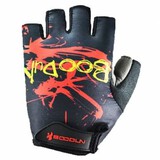 Half Finger Safety Bicycle Motorcycle Racing Gloves BOODUN