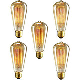 E27 Club Light 220-240v 5pcs Restaurant Incandescent St64