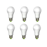 6 Pcs Cob 10w Ac 100-240 V A19 E26/e27 Led Globe Bulbs Cool White A60