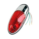 Universal Horse Iron Taillight Motorcycle Modification 12V