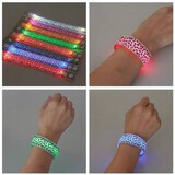 LED Reflective Strap Armband Outdoor Wrist Belt Motorcycle Cycling Flashlightt