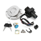 Ignition Switch Set For Honda Fuel Gas Cap CBR600 Aluminum F3 Lock Key