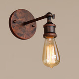 Bulb Retro Industrial Style Wall Sconces Country Metal Send