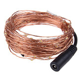 Led String Lights Light Wire Light Waterproof Warm White Leds Copper String Light Starry
