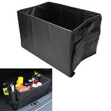 Compartment Car Storage Box Collapsible Trunk Storage Oxford Cloth