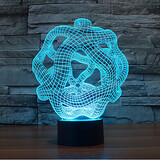 Christmas Light Led Night Light Touch Dimming 3d Abstract Novelty Lighting 100 Decoration Atmosphere Lamp