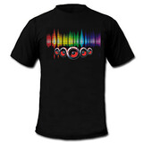 Visualizer T-shirt Music And Vu-spectrum Dancer