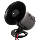 Alarm Car Motorcycle Horn Electronic Van Truck Bell Loud Speaker Siren Sounds