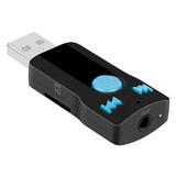 USB SD MP3 Player Car Bluetooth AUX Audio A2DP 3.5mm Handfree Music Receiver Adapter
