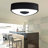 Light Flush Mount Fixture Led Modern Style Ceiling Lamp Bedroom Living Room