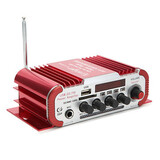 Amplifier Microphone Red Car Kentiger 12V Motorcycle Dual Universal Channel