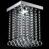 Living Room Modern/contemporary Crystal Bedroom 5w Electroplated Flush Mount