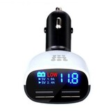 Dual USB Ports LED 24V Charger 5V 3.4A Smart Phone Car Charger Travel Universal