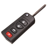 Infiniti Nissan I35 Buttons Key Case Shell G35 350Z Black Four